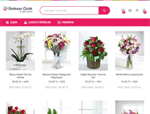Tablet Screenshot of herkesecicek.com